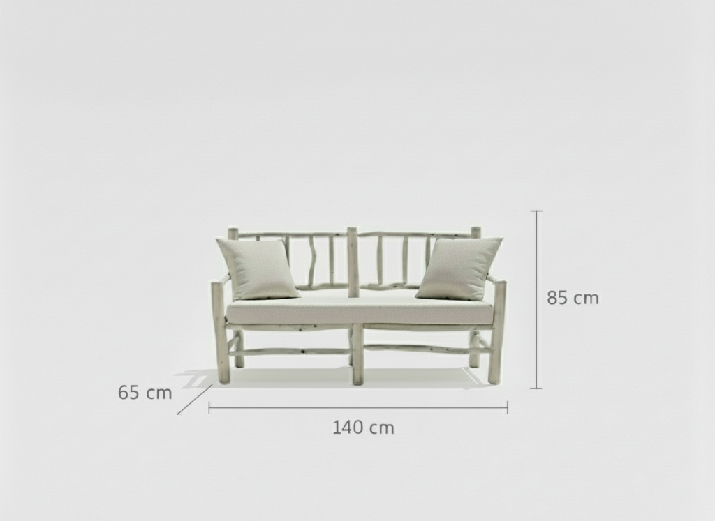 Talassa Bankje Afmetingen