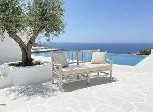 talassa bankje uitzicht